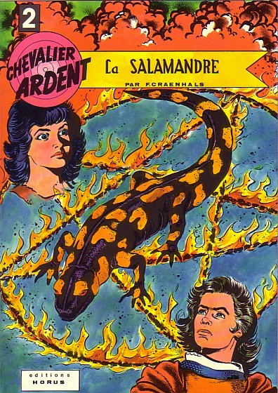Couverture de l'album Chevalier Ardent Horus - Rijperman Tome 2 La Salamandre