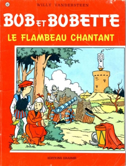 Couverture de l'album Bob et Bobette Tome 167 Le flambeau chantant