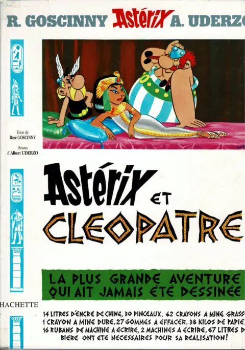 Couverture de l'album Astérix Tome 6 Astérix et Cléopatre