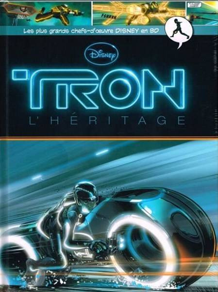 Couverture de l'album Les plus grands chefs-d'œuvre Disney en BD Tome 57 Tron l'héritage