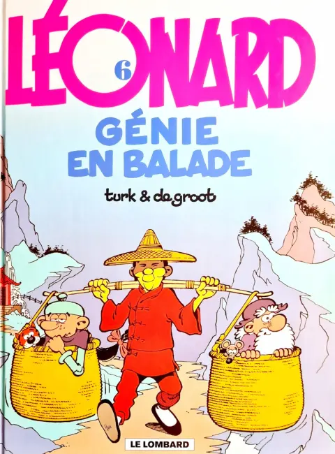 Couverture de l'album Léonard Tome 6 Génie en balade