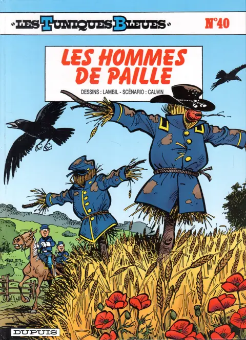Couverture de l'album Les Tuniques Bleues Tome 40 Les hommes de paille