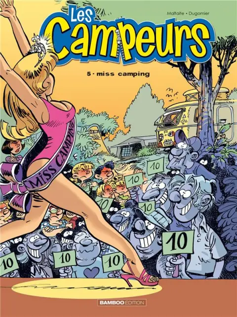 Couverture de l'album Les Campeurs Tome 5 Miss Camping