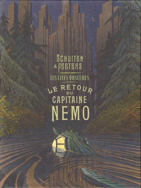 Couverture de l'album Les Cités obscures Tome 12 Le Retour du Capitaine Nemo
