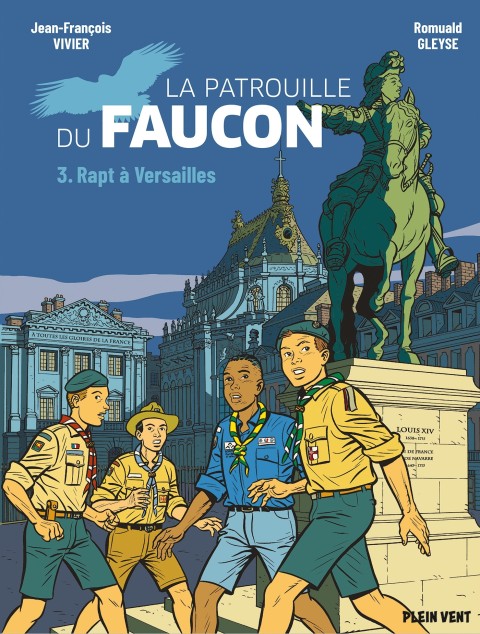 Couverture de l'album La patrouille du faucon 3 Rapt à Versailles