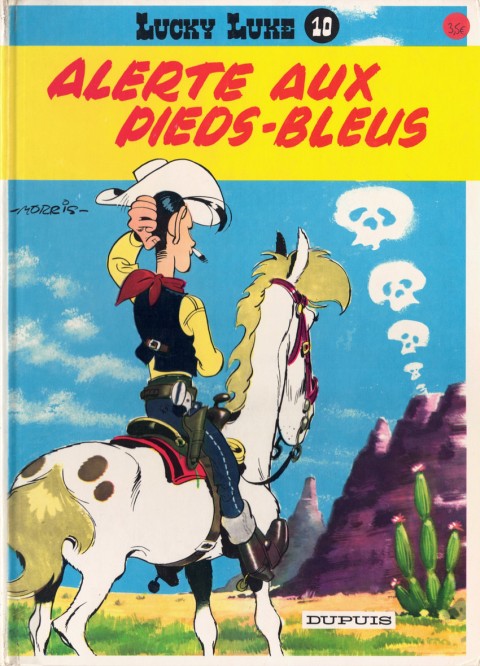 Couverture de l'album Lucky Luke Tome 10 Alerte aux Pieds-Bleus