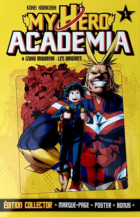 My Hero Academia 1 Izuku Midoriya : les origines