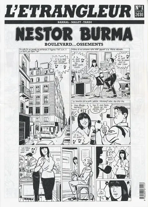 L'Étrangleur - Nestor Burma Tome 4 Boulevard... Ossements (1)