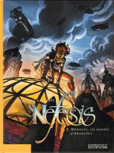 Couverture de l'album Néfésis Tome 2 Néménès, roi maudit d'Aboucinti