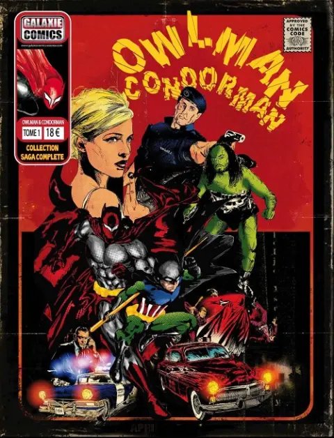 Owlman & Condorman Tome 1 Le professeur Aksakov menace le monde