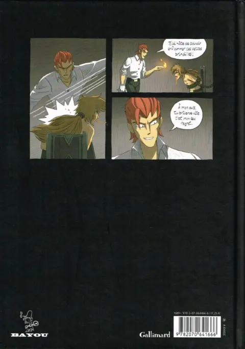 Verso de l'album Le Réveil du Zelphire Tome 3 Au cœur du mal