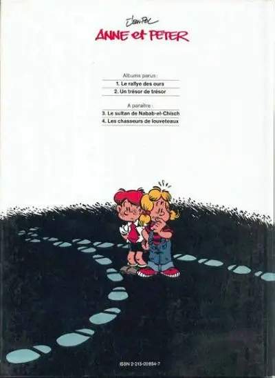 Verso de l'album Anne et Peter Tome 1 Le rallye des ours