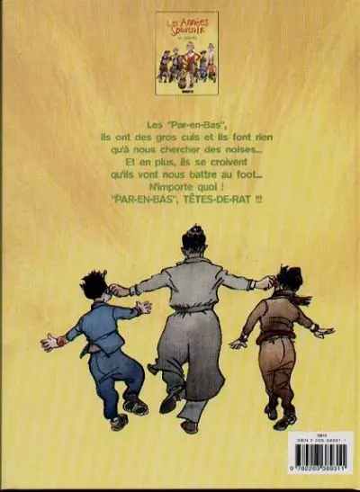 Verso de l'album Les Années Spoutnik Tome 1 Le penalty