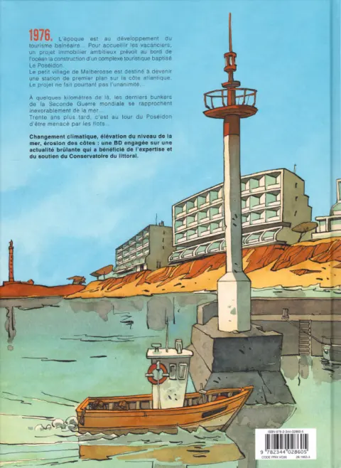 Verso de l'album Le signal de l'océan