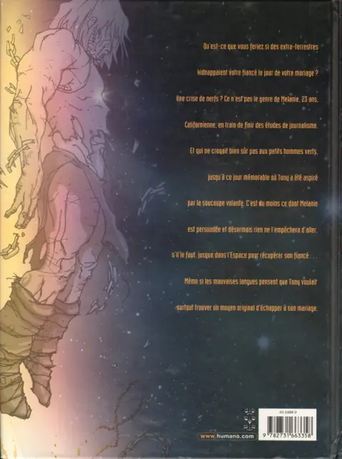 Verso de l'album Stellaire Tome 1 L'Appel des dieux