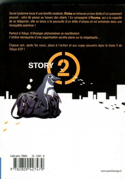 Verso de l'album Tokyo esp 2