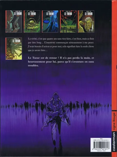 Verso de l'album Le Tueur Tome 6 Modus Vivendi