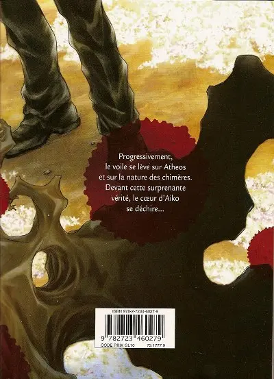 Verso de l'album Variante - requiem pour le monde 03