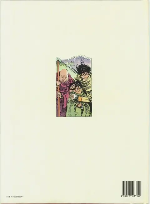 Verso de l'album Les Voyages de Takuan Tome 1 Les Fous de Dieu