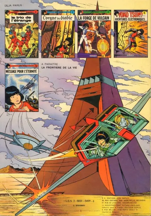 Verso de l'album Yoko Tsuno Tome 6 Les 3 soleils de Vinéa