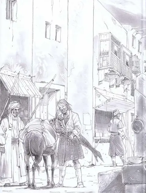 Verso de l'album Les Chroniques de Panchrysia Tome 5 Le Sacrifice