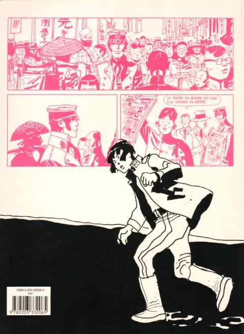 Verso de l'album Corto Maltese Tome 4 Corto Maltese en Sibérie