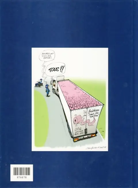 Verso de l'album Les Gendarmes Tome 1 Flagrant délire !