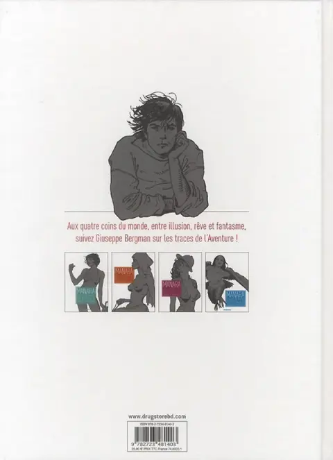 Verso de l'album Giuseppe Bergman Tome 2 Aventures africaines