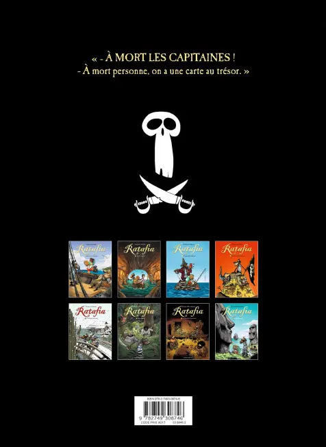 Verso de l'album Ratafia Tome 4 Dans des coinstots bizarres