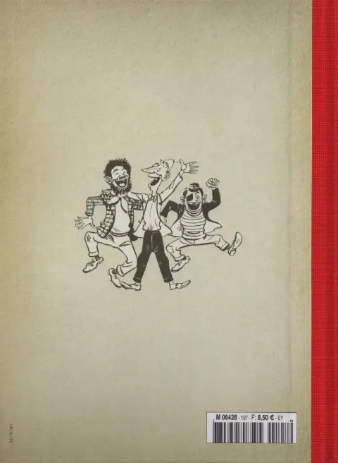 Verso de l'album Les Pieds Nickelés - La collection Tome 108 Les Pieds Nickelés en Afrique