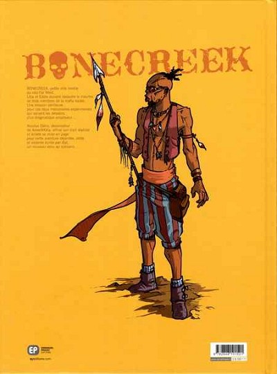 Verso de l'album Bonecreek Tome 1 Stanley White