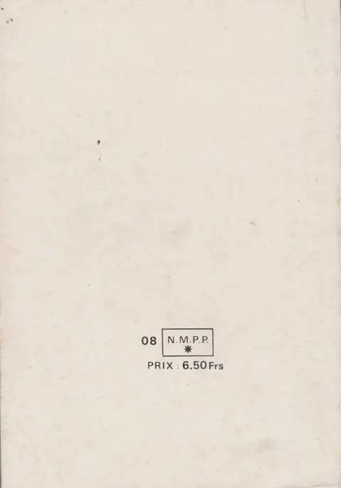 Verso de l'album Strange Album N° 27