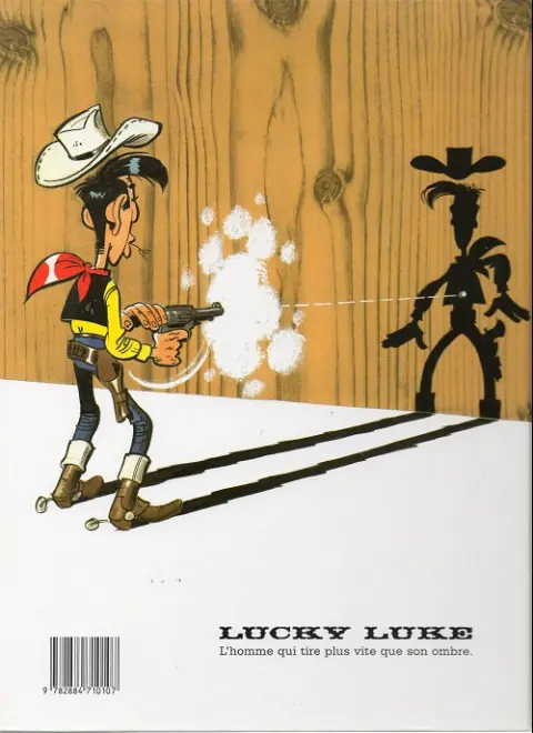 Verso de l'album Lucky Luke Tome 34 Dalton city