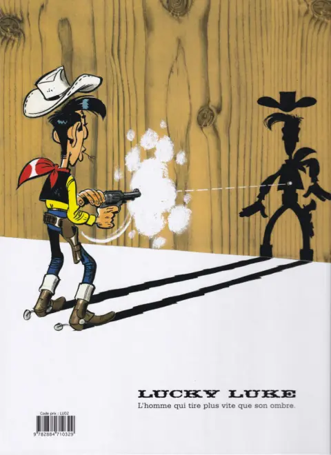 Verso de l'album Lucky Luke Tome 46 Le fil qui chante