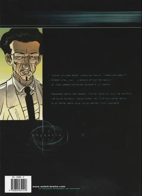 Verso de l'album Les Aquanautes Tome 2 Le container