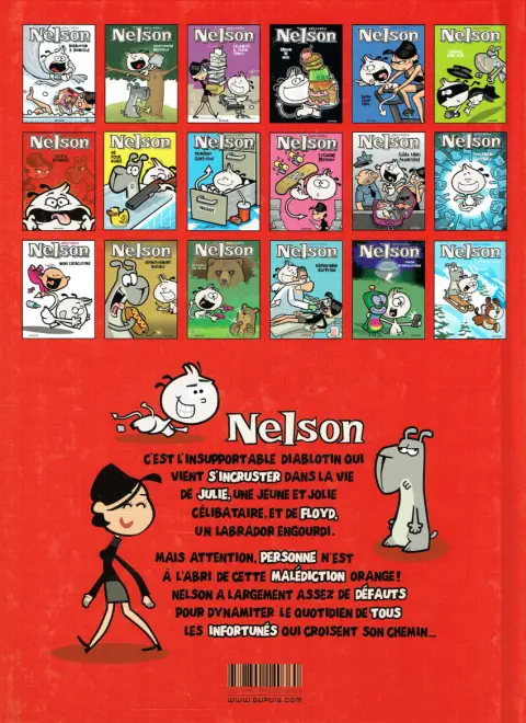 Verso de l'album Nelson Tome 7 Tête à claques