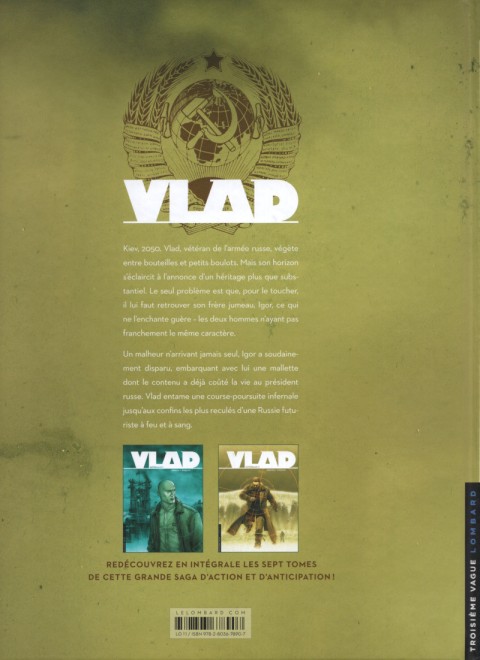 Verso de l'album Vlad Intégrale 2