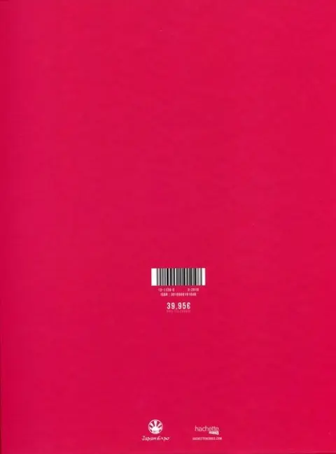 Verso de l'album Japan Expo, le meilleur de la culture japonaise