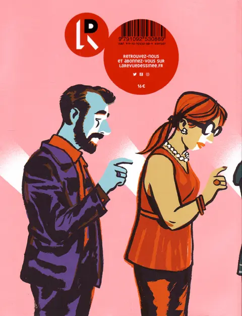 Verso de l'album La Revue dessinée #29
