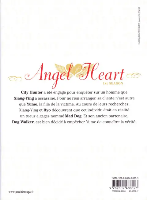 Verso de l'album Angel Heart - 1st Season Vol. 5