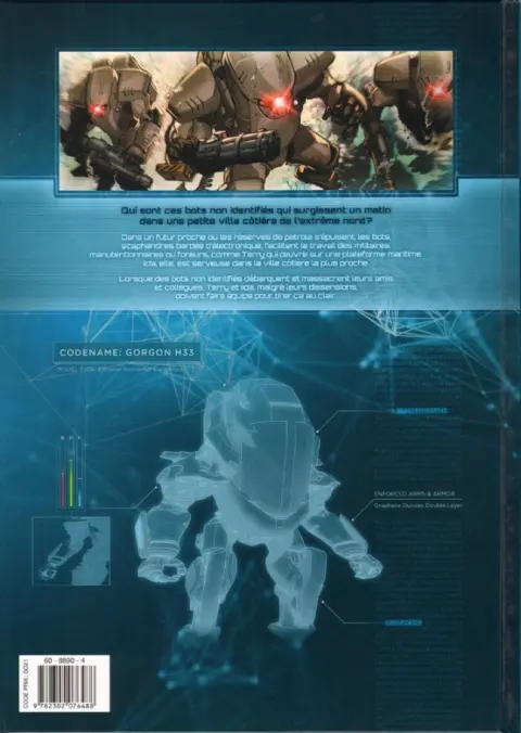 Verso de l'album Ghost war 2 Faucon blanc