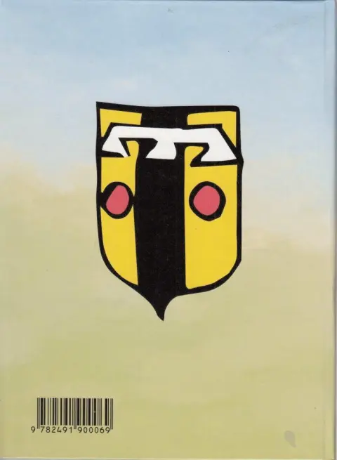 Verso de l'album Richard le Bien-Aimé Livre I