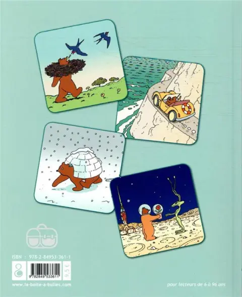 Verso de l'album L'Ours Barnabé Tome 20 Visite guidée