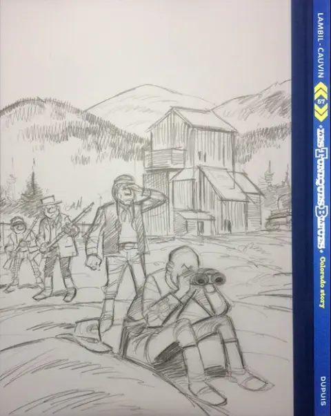 Verso de l'album Les Tuniques Bleues Tome 57 Colorado story