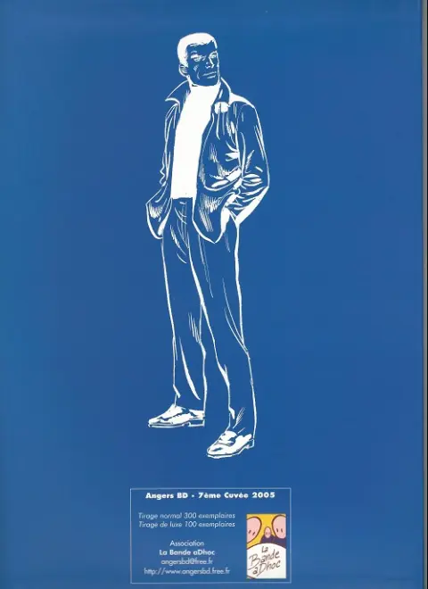 Verso de l'album Bob Morane Objectif equus