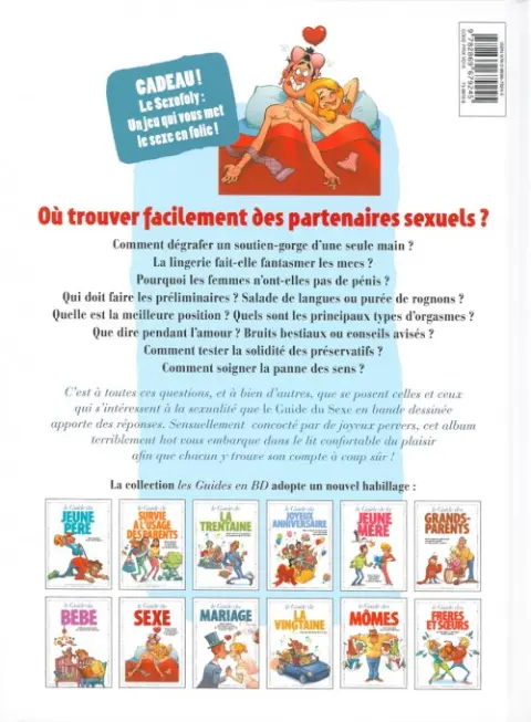 Verso de l'album Le Guide Tome 20 Le guide du Sexe