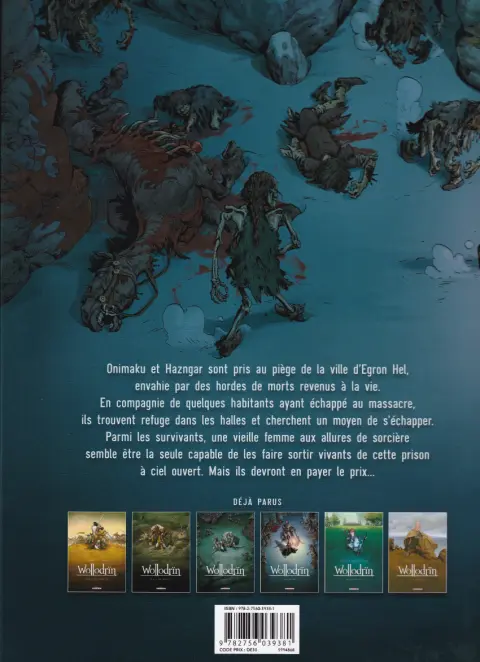 Verso de l'album Wollodrïn Tome 4 Le convoi 2/2