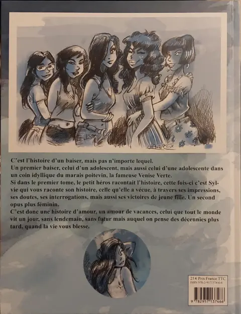 Verso de l'album J'ai embrassé ... 2 J'ai embrassé un garçon