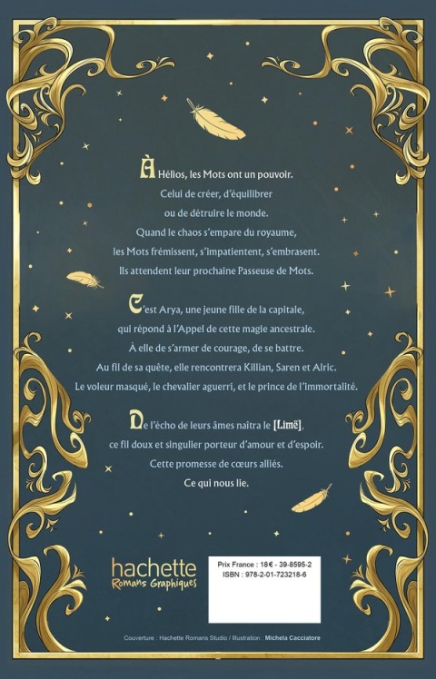 Verso de l'album La Passeuse de Mots