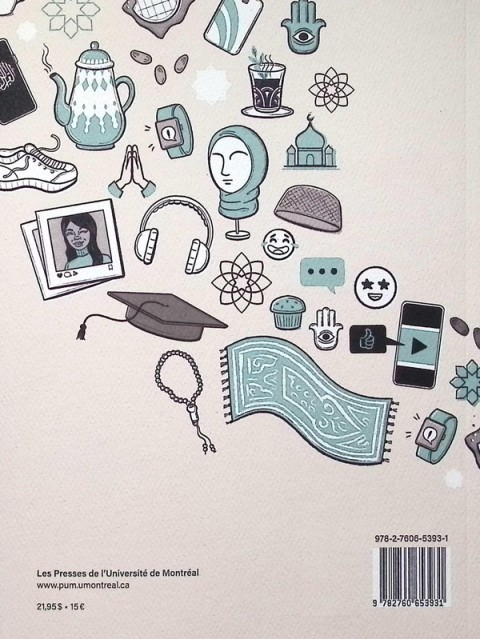 Verso de l'album Jeunes & musulmans En 5 histoires